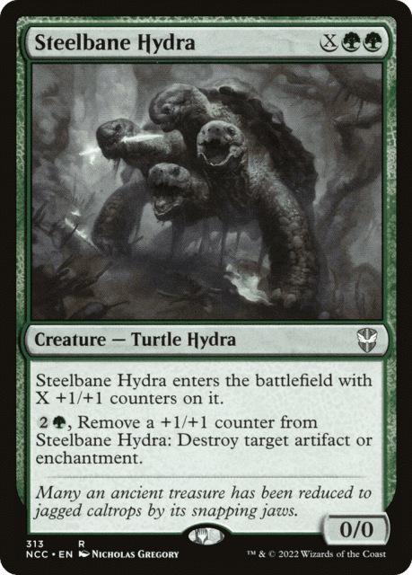 Steelbane Hydra (313) — New Capenna Commander