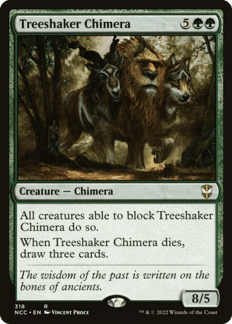 Treeshaker Chimera (318) — New Capenna Commander