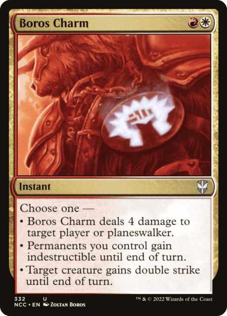 Boros Charm (332) — New Capenna Commander