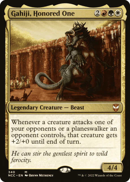 Gahiji, Honored One (340) — New Capenna Commander