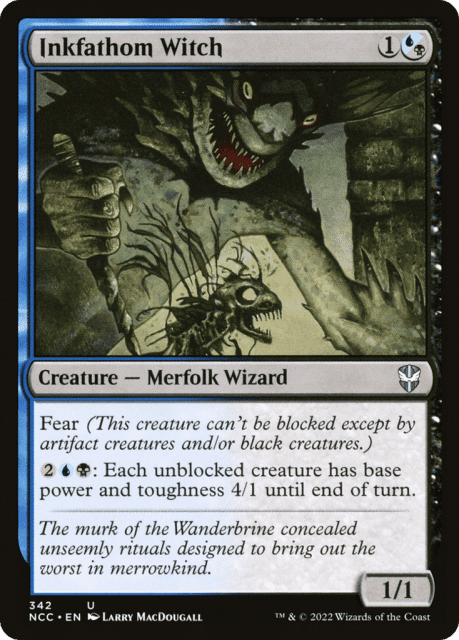 Inkfathom Witch (342) — New Capenna Commander