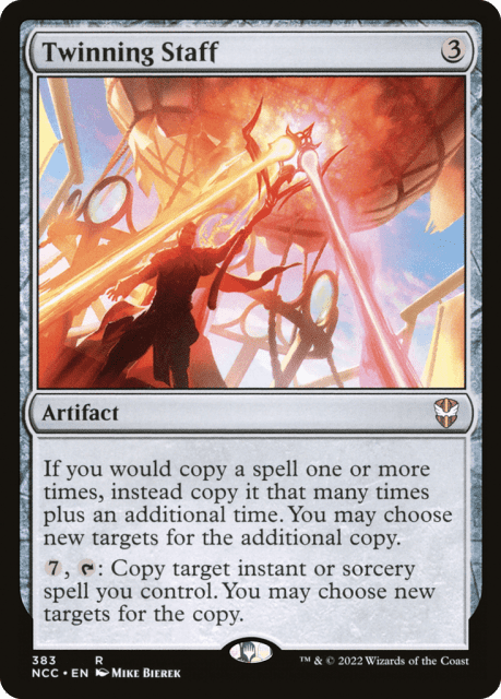 Twinning Staff (383) — New Capenna Commander