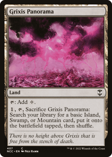 Grixis Panorama (407) — New Capenna Commander