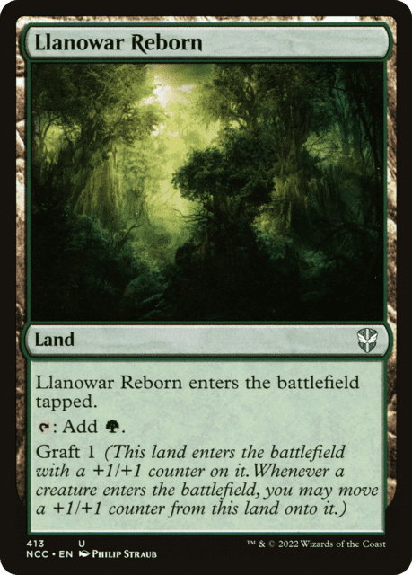 Llanowar Reborn (413) — New Capenna Commander