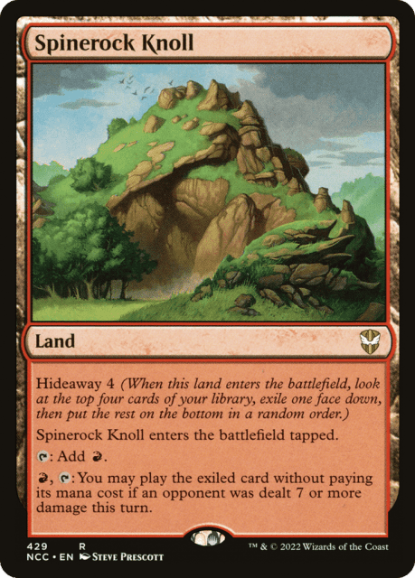 Spinerock Knoll (429) — New Capenna Commander