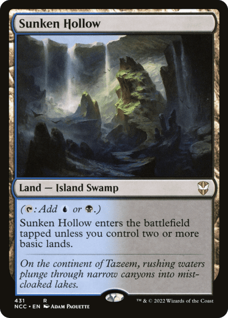 Sunken Hollow (431) — New Capenna Commander