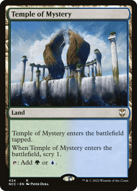 Temple of Mystery (434) — New Capenna Commander
