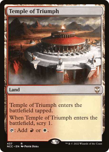 Temple of Triumph (437) — New Capenna Commander