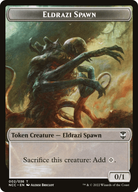 Eldrazi Spawn (2) — New Capenna Commander