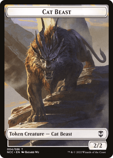 Cat Beast (4) — New Capenna Commander