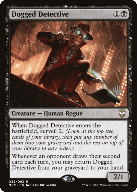 Dogged Detective (35) — New Capenna Commander Promos