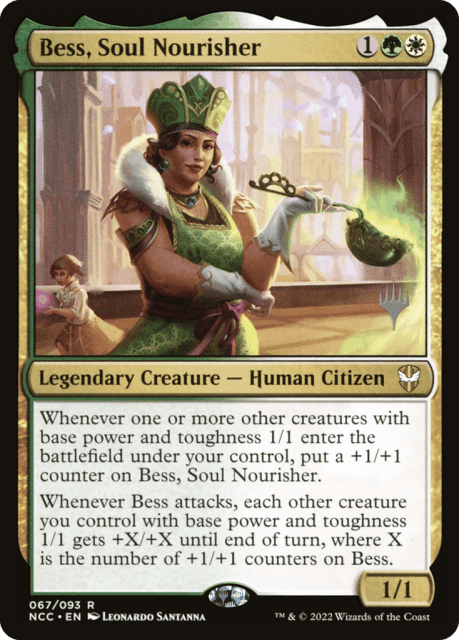 Bess, Soul Nourisher (67) — New Capenna Commander Promos