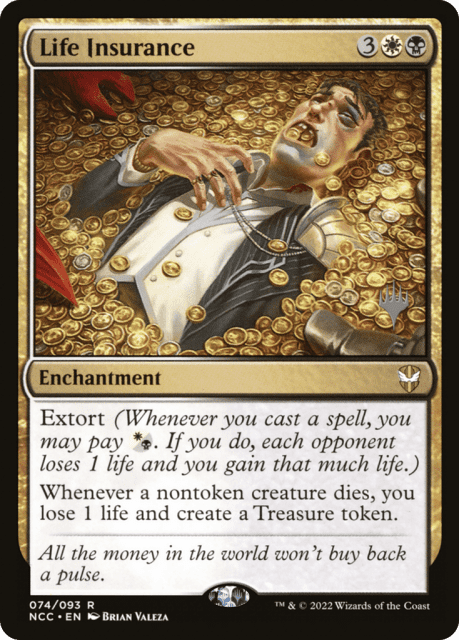 Life Insurance (74) — New Capenna Commander Promos