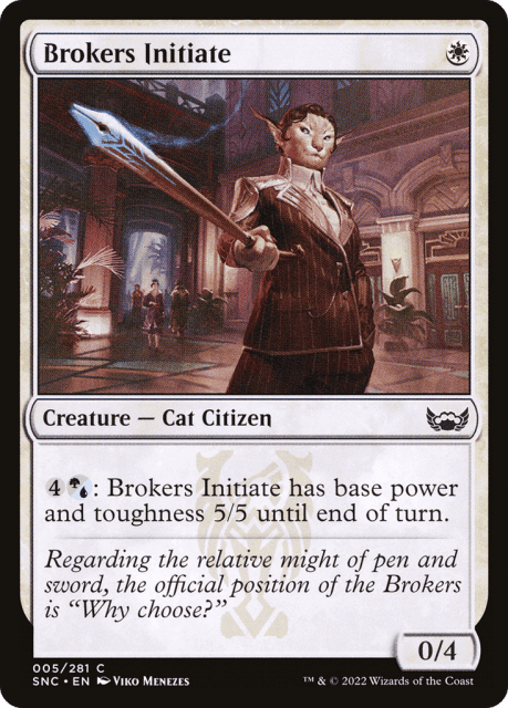 Brokers Initiate (5) — Streets of New Capenna