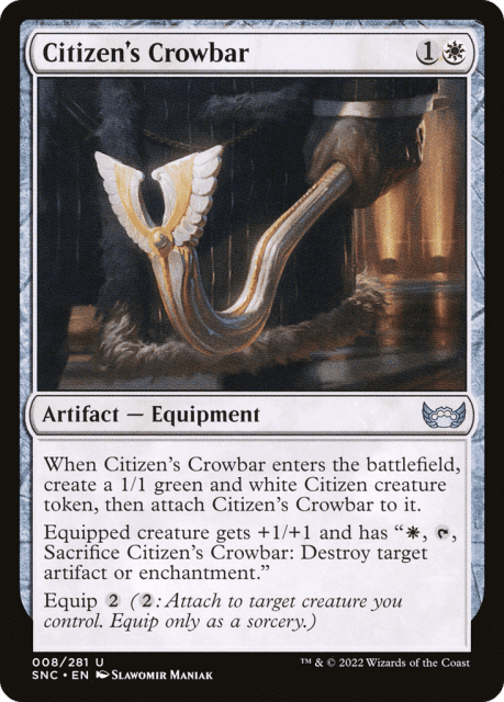 Citizen's Crowbar (8) — Streets of New Capenna