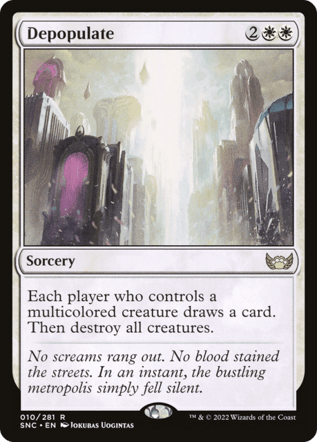 Depopulate (10) — Streets of New Capenna