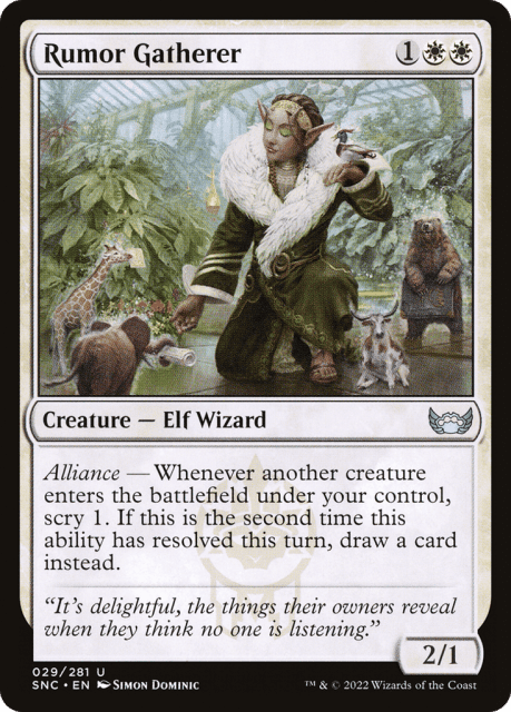 Rumor Gatherer (29) — Streets of New Capenna