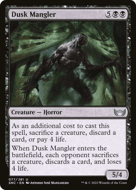 Dusk Mangler (77) — Streets of New Capenna
