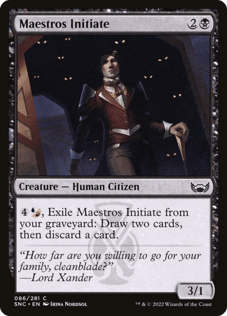 Maestros Initiate (86) — Streets of New Capenna