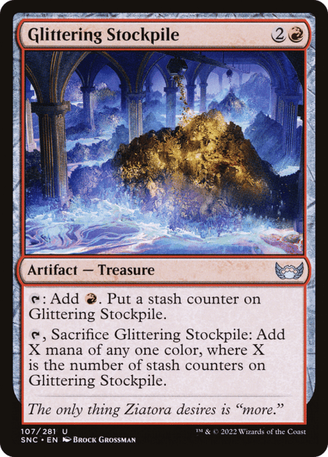 Glittering Stockpile (107) — Streets of New Capenna