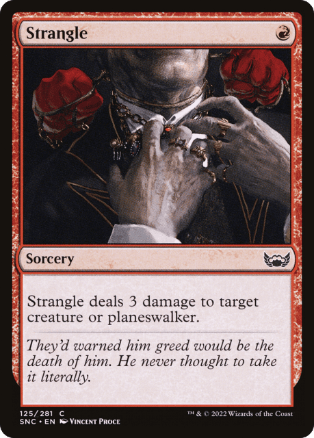 Strangle (125) — Streets of New Capenna