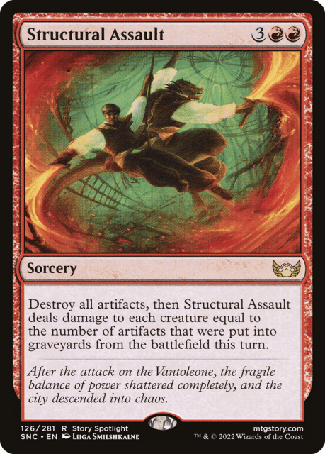 Structural Assault (126) — Streets of New Capenna