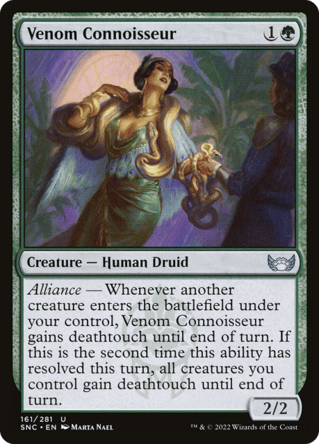 Venom Connoisseur (161) — Streets of New Capenna