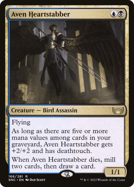 Aven Heartstabber (166) — Streets of New Capenna