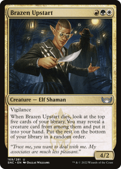 Brazen Upstart (169) — Streets of New Capenna