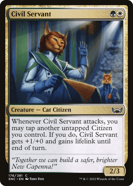 Civil Servant (176) — Streets of New Capenna