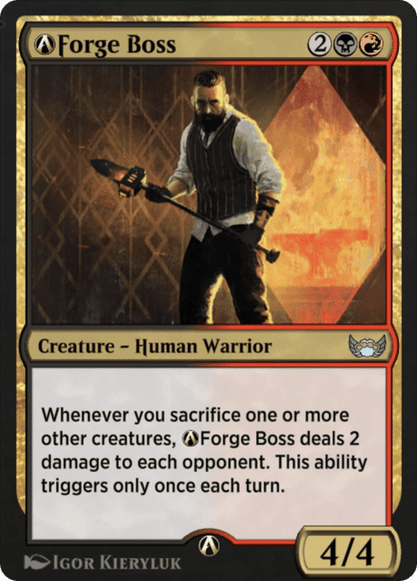 A-Forge Boss (A-189) — Streets of New Capenna
