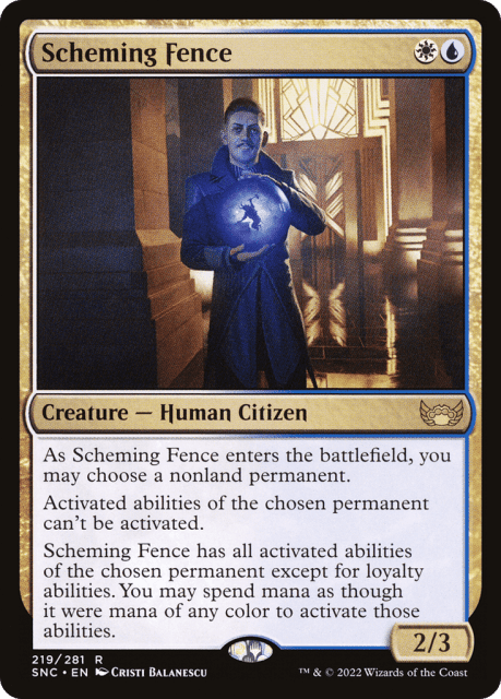 Scheming Fence (219) — Streets of New Capenna