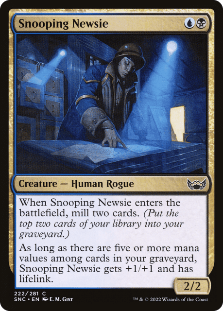 Snooping Newsie (222) — Streets of New Capenna