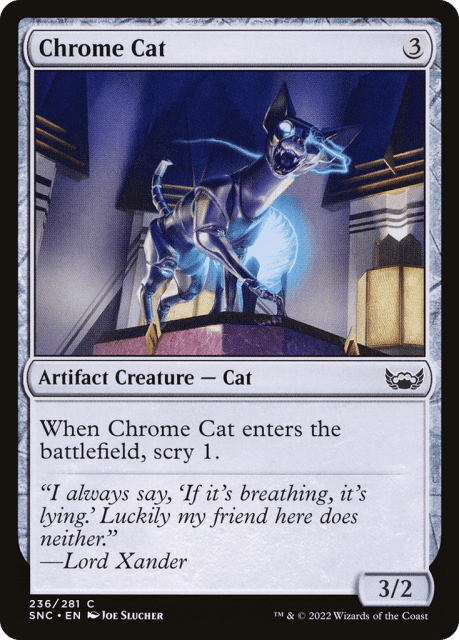 Chrome Cat (236) — Streets of New Capenna