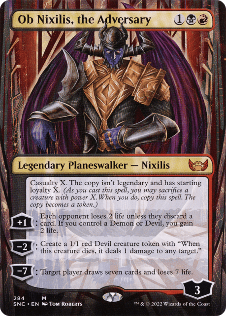 Ob Nixilis, the Adversary (284) — Streets of New Capenna