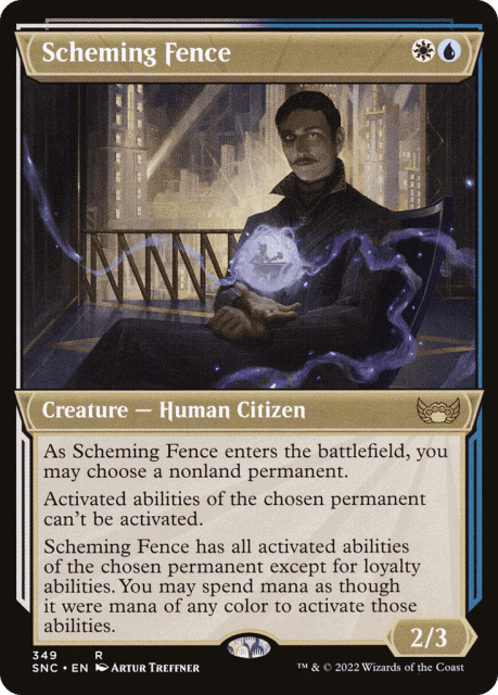 Scheming Fence (349) — Streets of New Capenna