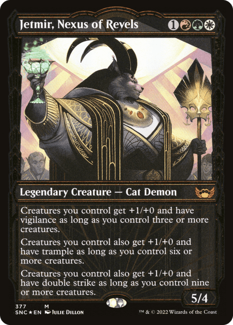 Jetmir, Nexus of Revels (377) — Streets of New Capenna