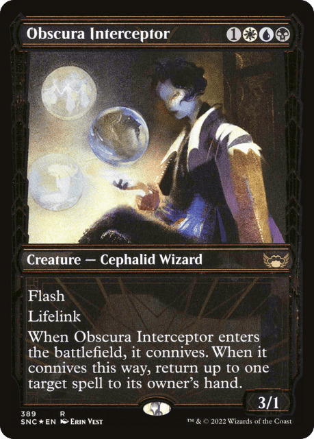 Obscura Interceptor (389) — Streets of New Capenna