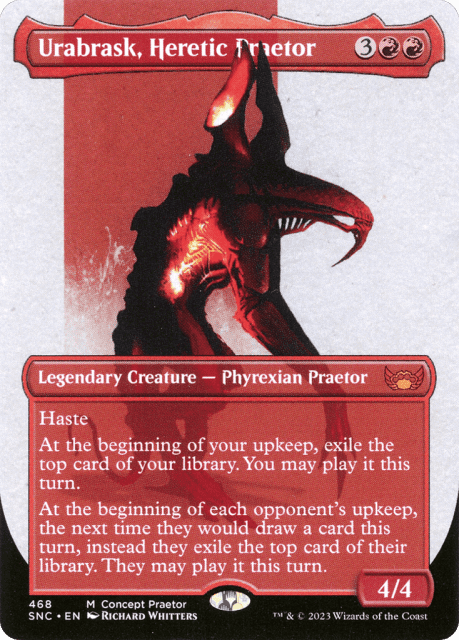 Urabrask, Heretic Praetor (468) — Streets of New Capenna