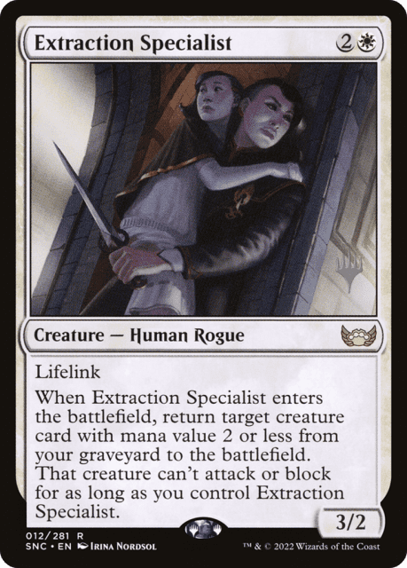 Extraction Specialist (12) — Streets of New Capenna Promos