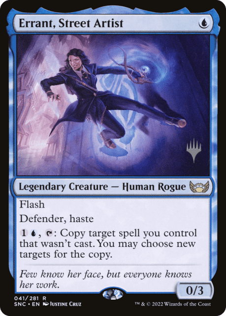 Errant, Street Artist (41) — Streets of New Capenna Promos