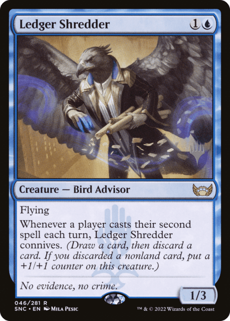 Ledger Shredder (46) — Streets of New Capenna Promos