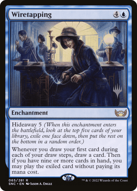 Wiretapping (65) — Streets of New Capenna Promos