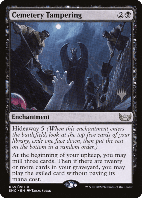Cemetery Tampering (69) — Streets of New Capenna Promos