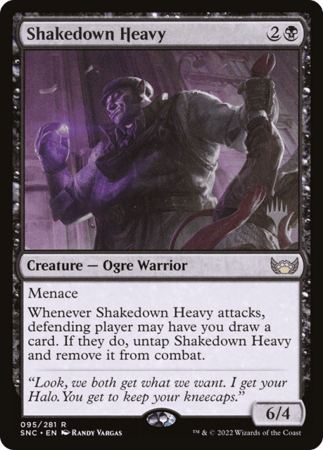 Shakedown Heavy (95) — Streets of New Capenna Promos