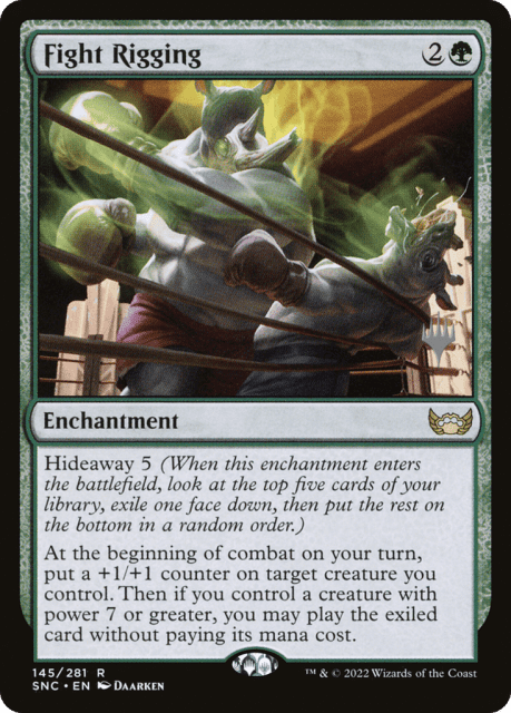Fight Rigging (145) — Streets of New Capenna Promos