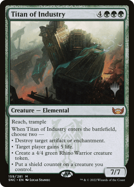 Titan of Industry (159) — Streets of New Capenna Promos