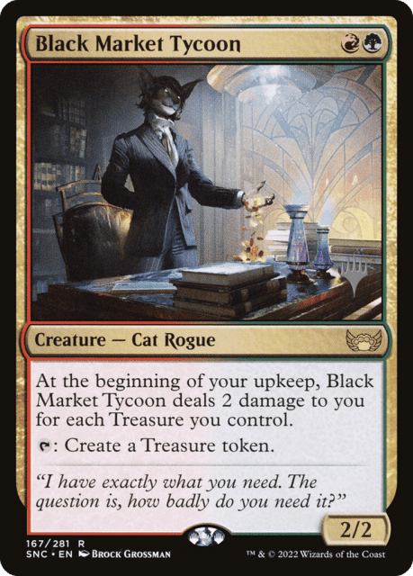 Black Market Tycoon (167) — Streets of New Capenna Promos