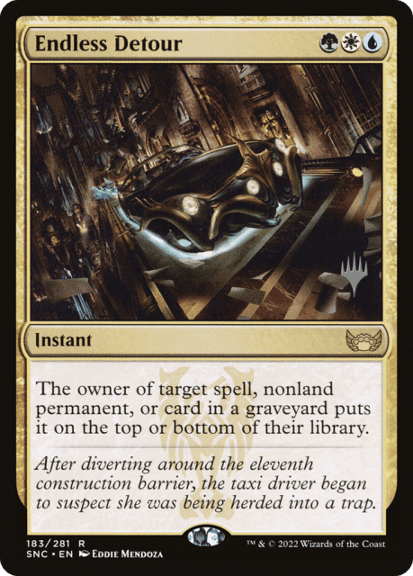 Endless Detour (183) — Streets of New Capenna Promos