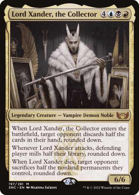 Lord Xander, the Collector (197) — Streets of New Capenna Promos